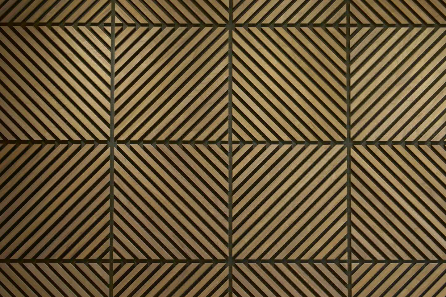Chevron Diagonal Panel Acústico