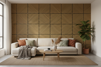 Chevron Diagonal Panel Acústico