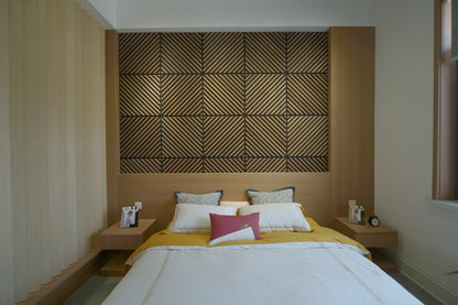 Chevron Diagonal Panel Acústico