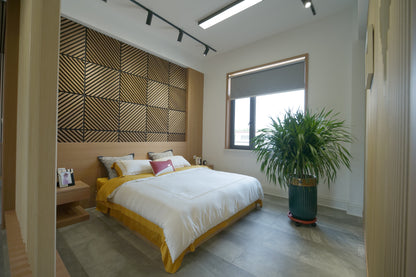 Chevron Diagonal Panel Acústico