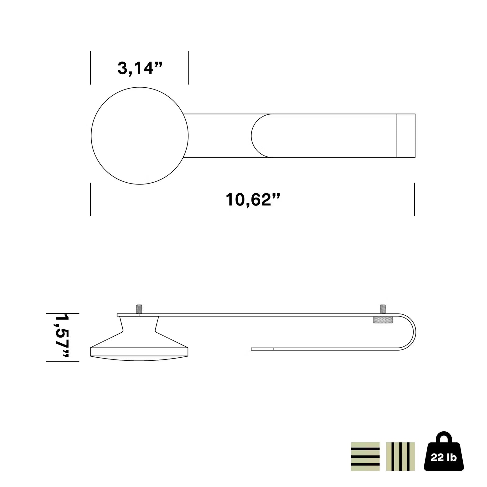 Percha Horizontal